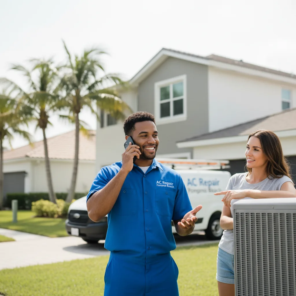 AC Repair Pompano Beach customer support in Long Island City